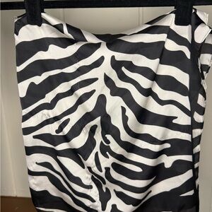 Zebra Print Scarf